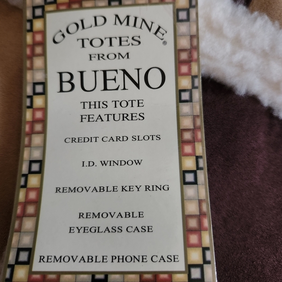 Gold Mine tote from Bueno - Picture 2 of 6